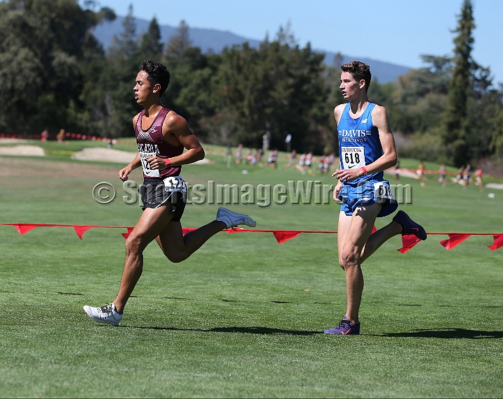 2015SIxcHSSeeded-083.JPG - 2015 Stanford Cross Country Invitational, September 26, Stanford Golf Course, Stanford, California.